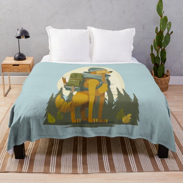 Item preview, Funny Dog Hiking Outdoor Adventure designed and sold by Wild-Co.