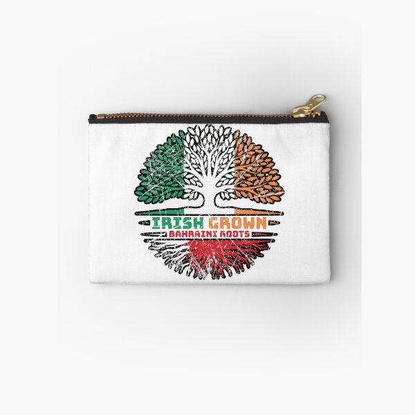 Item preview, Bahrain Bahraini Irish Ireland Tree Roots Flag designed and sold by FlagX.