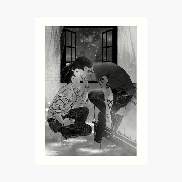 Malec kiss. Impression artistique