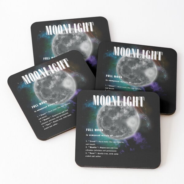 Item preview, Moonlight Full Moon Phase designed and sold by MerchMagia.