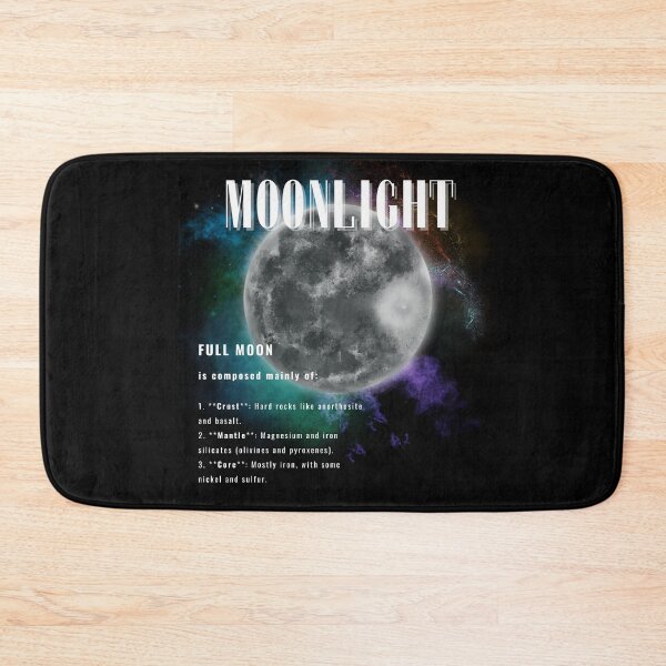 Item preview, Moonlight Full Moon Phase designed and sold by MerchMagia.