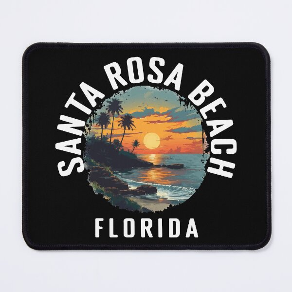 Item preview, Santa Rosa Beach - Florida (with White Lettering) designed and sold by VelvetRoom.