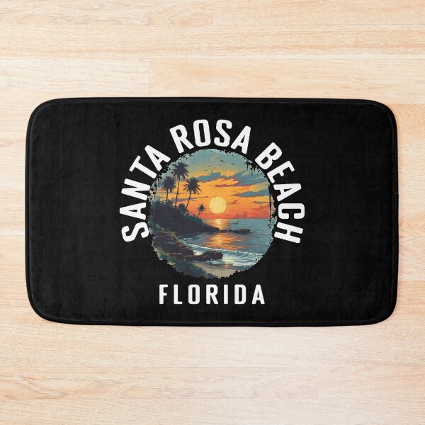 Item preview, Santa Rosa Beach - Florida (with White Lettering) designed and sold by VelvetRoom.