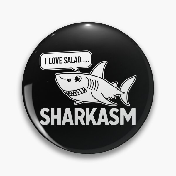 Item preview, Sharkasm i love salad designed and sold by Haji  Kamora.