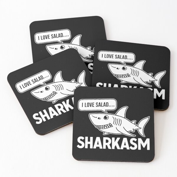 Item preview, Sharkasm i love salad designed and sold by Haji  Kamora.
