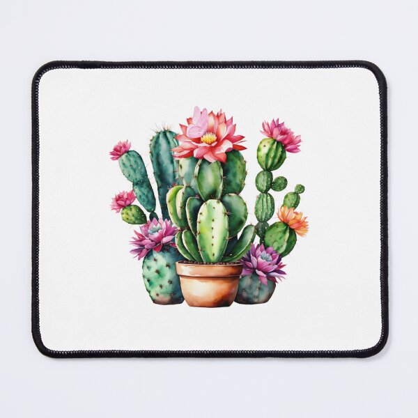 Item preview, Succulent Plants, Blooming Cactus Flowers designed and sold by silviaol.