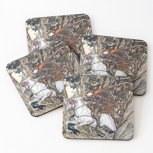 Item preview, False Gold - Undine - Arthur Rackham designed and sold by forgottenbeauty.