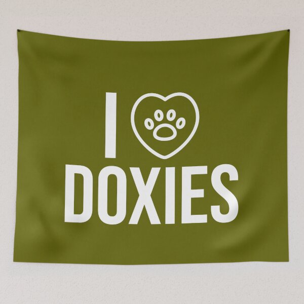 Item preview, I love doxies designed and sold by FabulDeco2022.