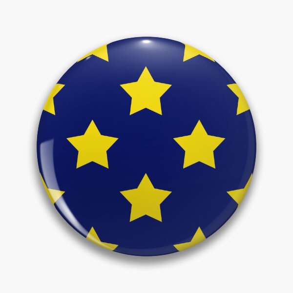 Item preview, Yellow Stars Blue Background Pattern Design designed and sold by PatternTitan.
