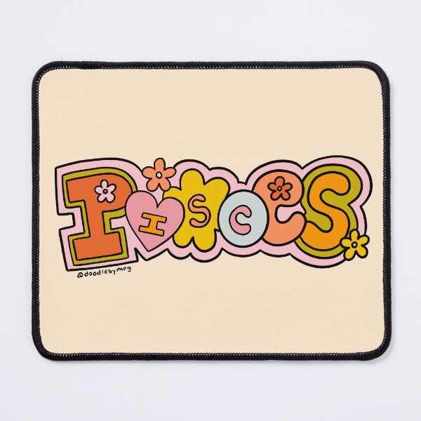 Item preview, Pisces Doodle Letters designed and sold by doodlebymeg.