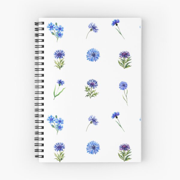 Item preview, Elegant Watercolor Blue Cornflowers designed and sold by silviaol.
