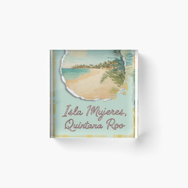 Item preview, Isla Mujeres Quintana Roo Mexico Magic Town Postcard Vintage Travel designed and sold by TravelPostcardGems.