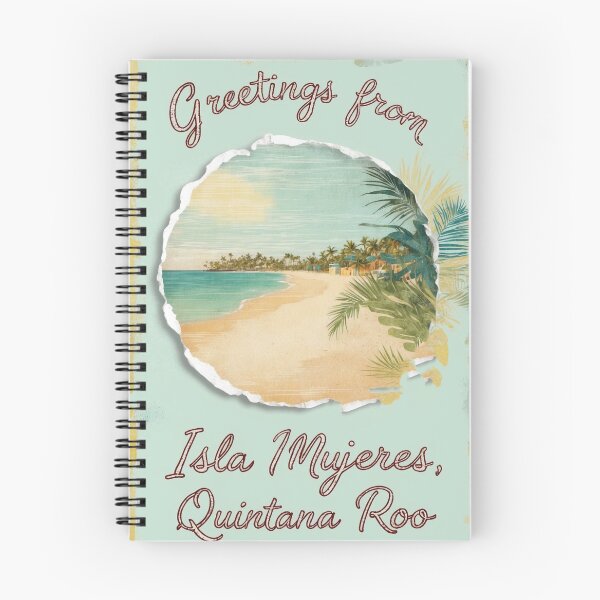 Item preview, Isla Mujeres Quintana Roo Mexico Magic Town Postcard Vintage Travel designed and sold by TravelPostcardGems.