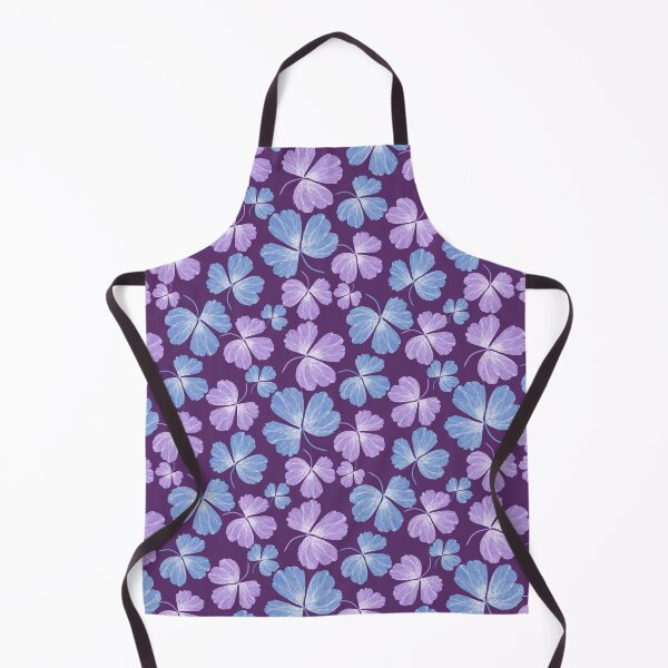 Item preview, Three petal leaves on purple background designed and sold by Abizola.