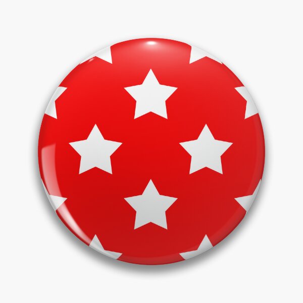 Item preview, White Stars Red Background Pattern Design designed and sold by PatternTitan.