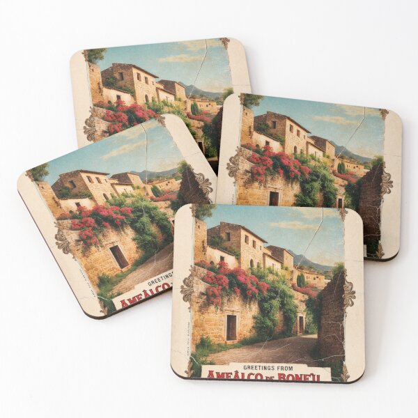 Item preview, Greetings from Amealco de Bonfil Queretaro Mexico Magic Town Postcard Vintage Travel designed and sold by TravelPostcardGems.