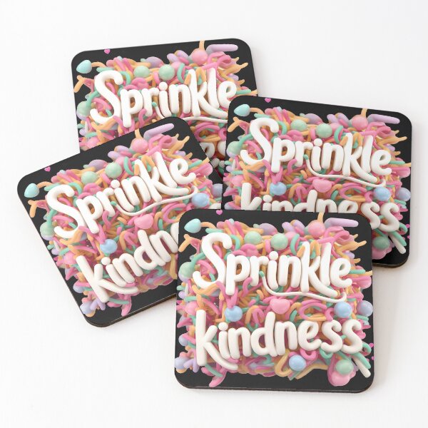 Item preview, Sprinkle Kindness - 3D - Kindness Matters designed and sold by pixelated_echoes.