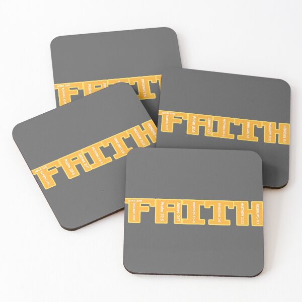 Item preview, FAITH (yellow) designed and sold by Wordsofjoy&love.