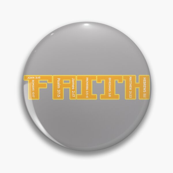 Item preview, FAITH (yellow) designed and sold by Wordsofjoy.