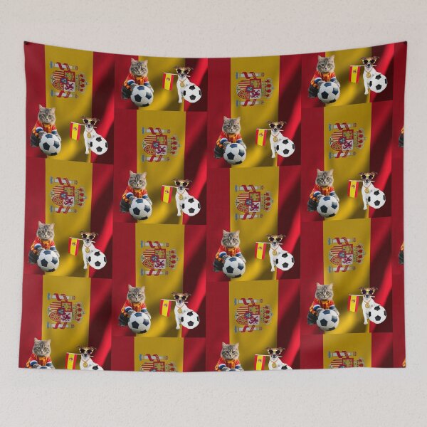 Item preview, FOOTBALL, PETS AND SPANISH PASSION: A PERFECT COMBINATION! ??⚽?? designed and sold by DigiArteCreativ.