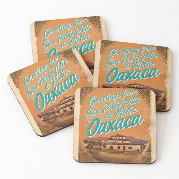 Item preview, San Pablo Villa de Mitla Oaxaca Mexico Magic Town Postcard Vintage Travel designed and sold by TravelPostcardGems.