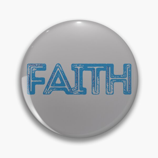 Item preview, FAITH (dark blue) designed and sold by Wordsofjoy.