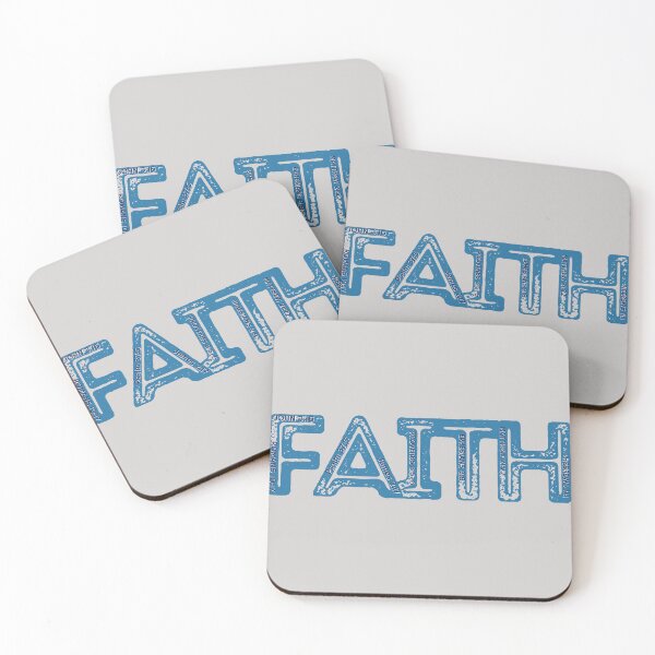 Item preview, FAITH (dark blue) designed and sold by Wordsofjoy&love.