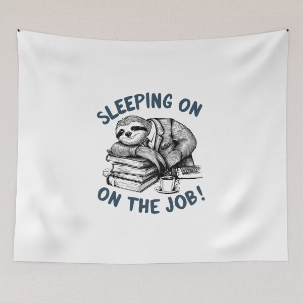 Item preview, Sleeping on the Job No.2 designed and sold by Gentle40Winks.