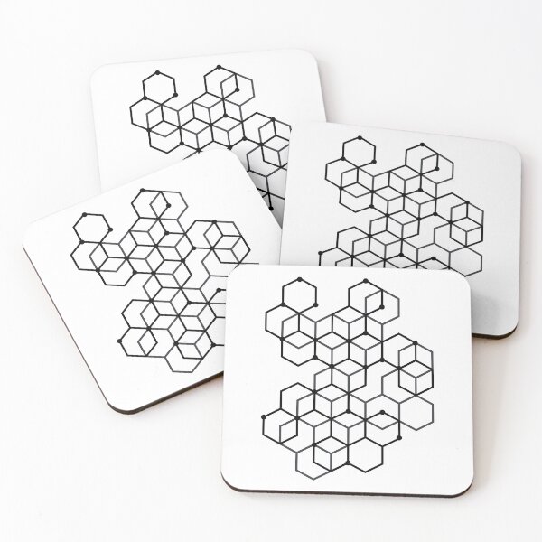 Item preview, Hexagon Pattern designed and sold by ScienceCorner.