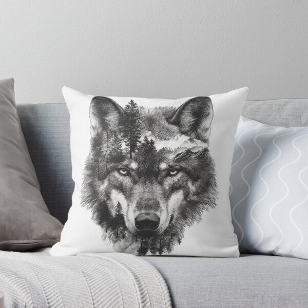 Item preview, Wolf portrait designed and sold by AIStudioProject.