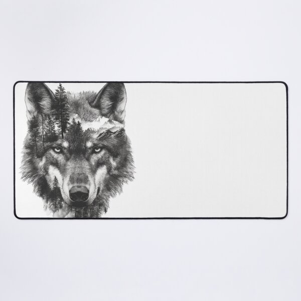 Item preview, Wolf portrait designed and sold by AIStudioProject.