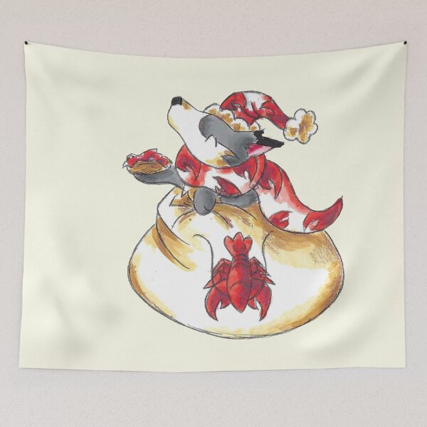 Item preview, Lobster Pound Santa designed and sold by KOKeefeArt.