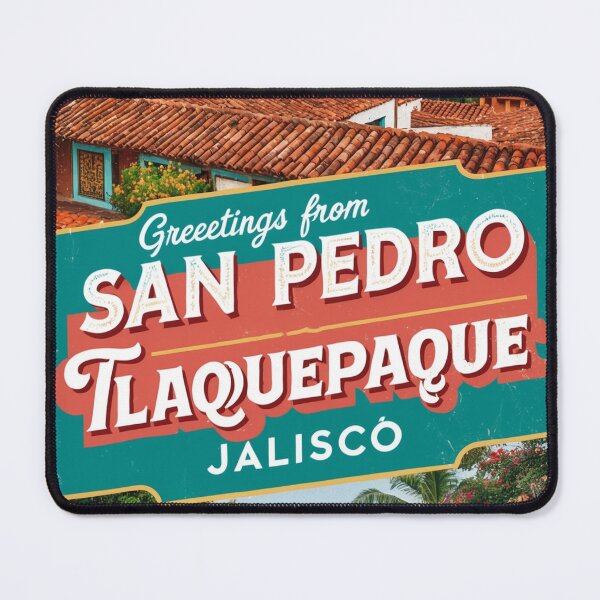 Item preview, San Pedro Tlaquepaque Jalisco Mexico Magic Town Postcard Vintage Travel designed and sold by TravelPostcardGems.