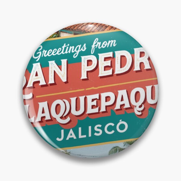 Item preview, San Pedro Tlaquepaque Jalisco Mexico Magic Town Postcard Vintage Travel designed and sold by TravelPostcardGems.