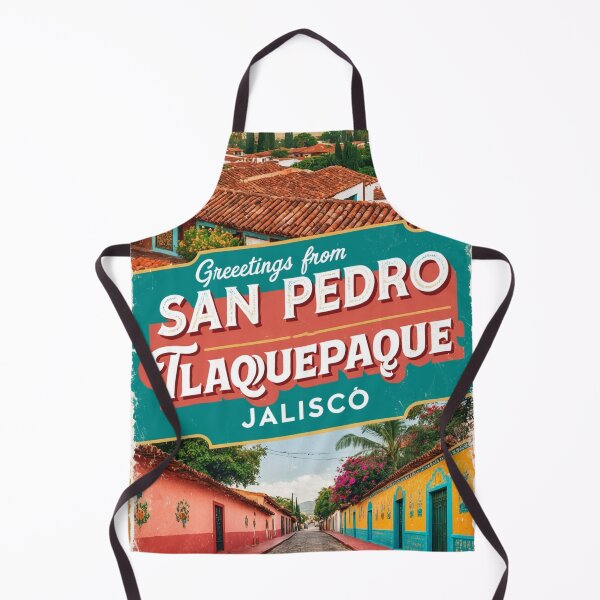 Item preview, San Pedro Tlaquepaque Jalisco Mexico Magic Town Postcard Vintage Travel designed and sold by TravelPostcardGems.