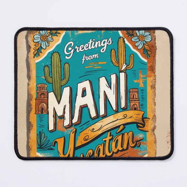 Item preview, Mani Yucatan Mexico Magic Town Postcard Vintage Travel designed and sold by TravelPostcardGems.
