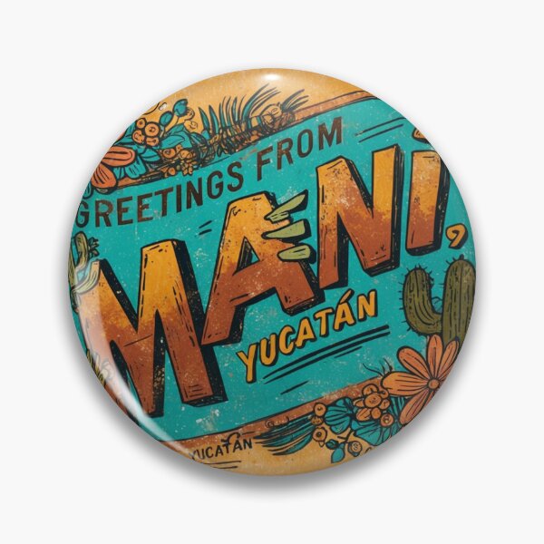 Item preview, Mani Yucatan Mexico Magic Town Postcard Vintage Travel designed and sold by TravelPostcardGems.