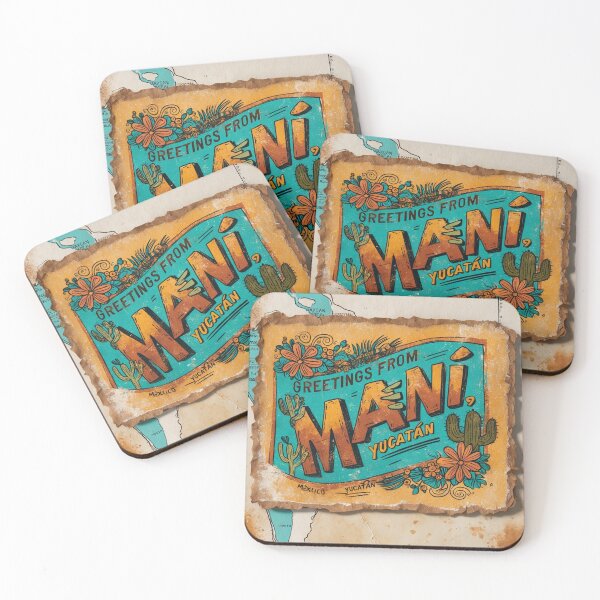 Item preview, Mani Yucatan Mexico Magic Town Postcard Vintage Travel designed and sold by TravelPostcardGems.