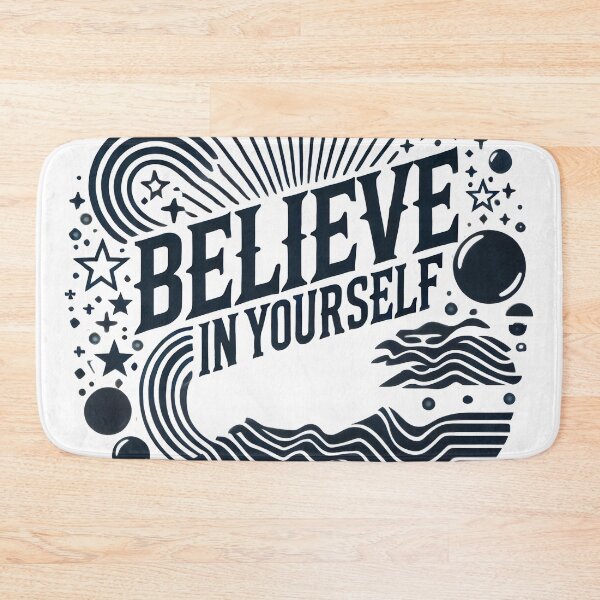 Item preview, Believe in Yourself Inspirational Design designed and sold by Abdulra7man369.