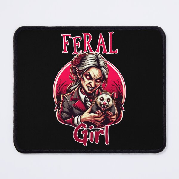 Item preview, Feral Girl Summer Possum designed and sold by illustroVibe.