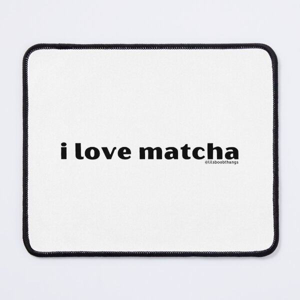 Item preview, I love matcha, v1, black | by @lilsboobthangs designed and sold by lilsboobthangs.