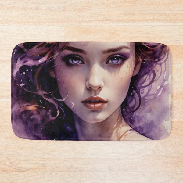 Item preview, Red-Haired Beauty with Natural Charm designed and sold by ByteyCreatives.