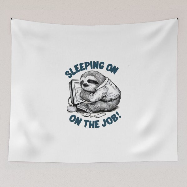 Item preview, Sleeping on the Job No.3 designed and sold by Gentle40Winks.