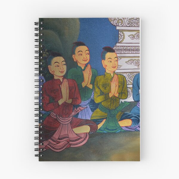 Item preview, Praying Buddha People Peace designed and sold by ridthestigma.