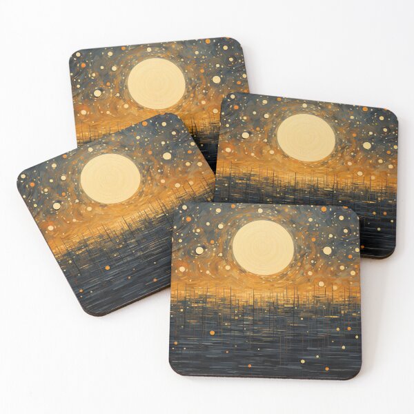Item preview, Supermoon - Pointillism designed and sold by KootenayDesigns.