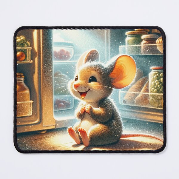 Item preview, Mouse Happiness - Joy in Abundance designed and sold by LegademaArt.