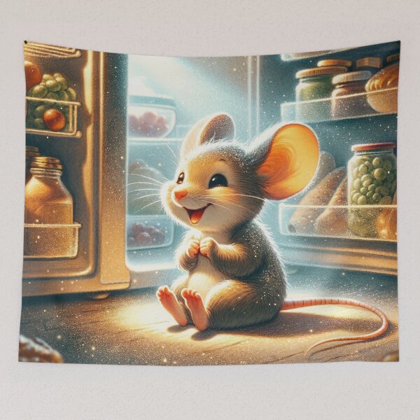 Item preview, Mouse Happiness - Joy in Abundance designed and sold by LegademaArt.