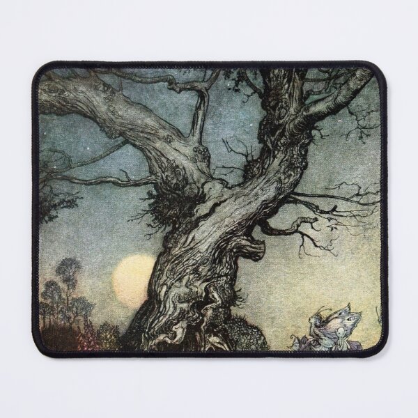 Item preview, Fairy Folk Tree - Imagina - Arthur Rackham designed and sold by forgottenbeauty.