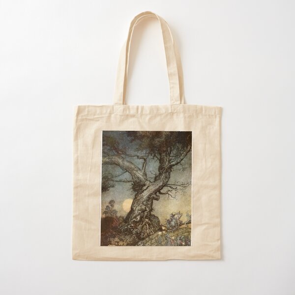Item preview, Fairy Folk Tree - Imagina - Arthur Rackham designed and sold by forgottenbeauty.