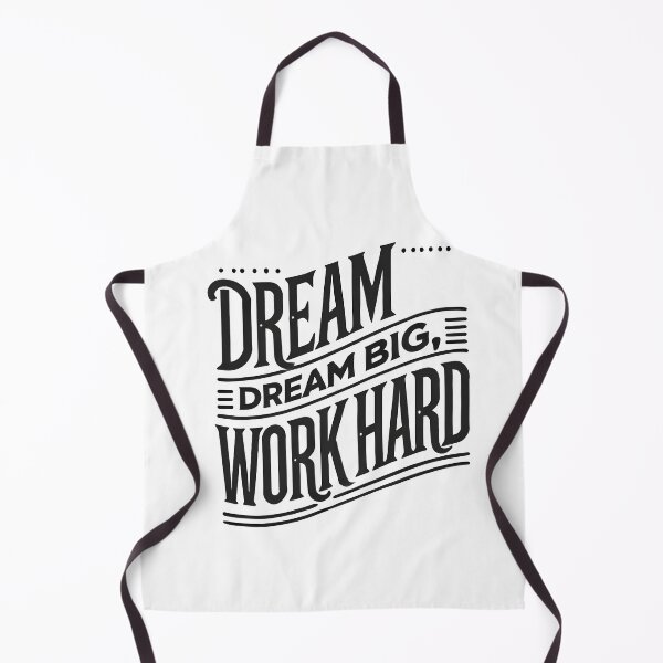 Item preview, Dream Big Work Hard Inspirational Typography Design designed and sold by Abdulra7man369.